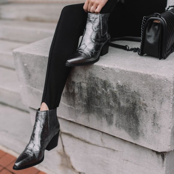 NEW Sam Edelman Winona Western Waterproof Rain Booties - Picture 16 of 16